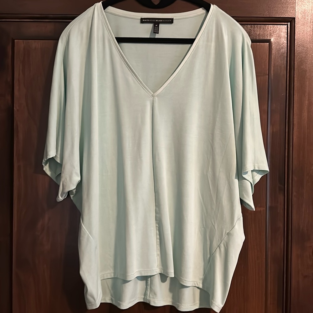 White House Black Market White Everyday Dolman Tee